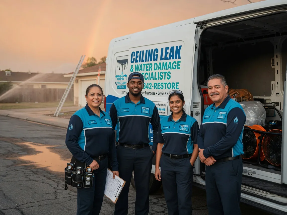 Ceiling Leak Cleanup company in Glenwood, MD