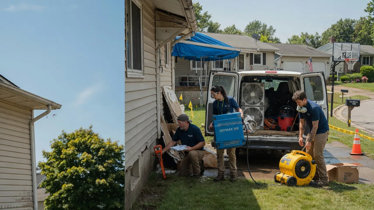 Ceiling Leak Cleanup in Glenwood, MD near me